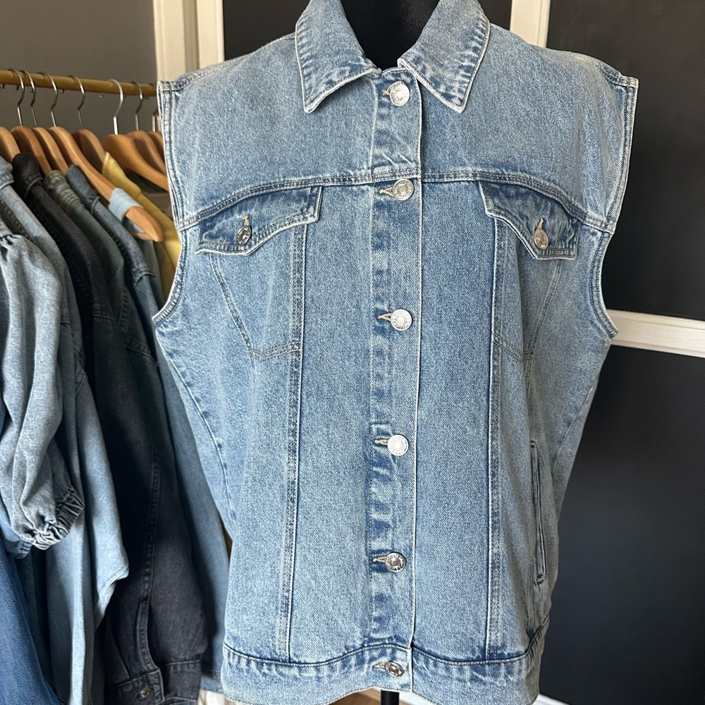 DENIM Sleeveless Vest